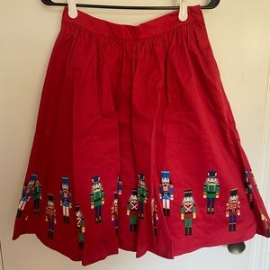 Christmas Nutcracker Skirt
